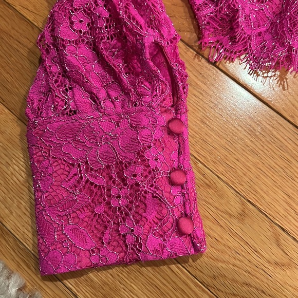 Pink lacey top - Picture 4 of 9